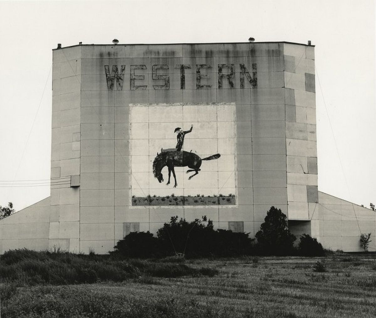 Drive-in Theater, Highway I-90, Chamberlain, South Dakota1973