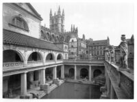 Vintage: Historic B&W photos of Bath, England (1890s)
