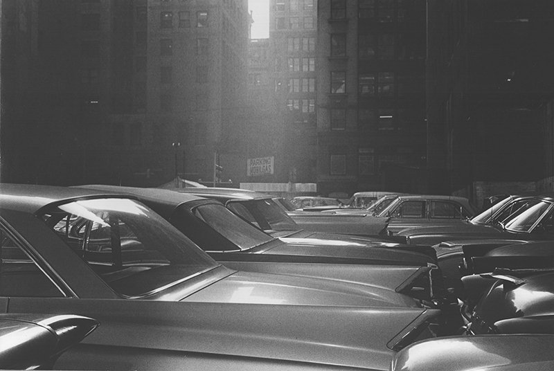 ANN TREERParking lot, Manhattan, c. 1960's 