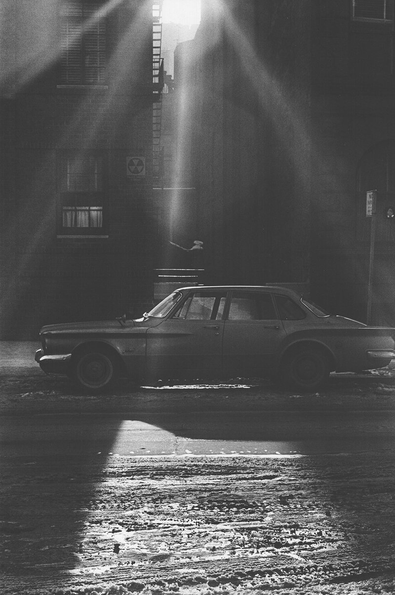 ANN TREERUntitled (Car on Snowy Street), c. 1960's 