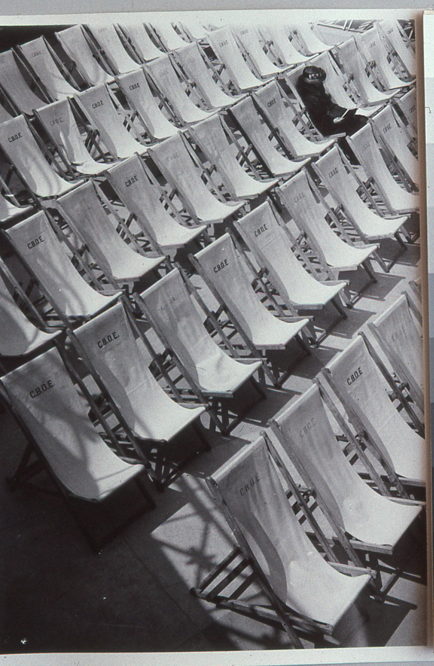 Chairs at Margate 1935 © Estate of the Laszlo-Moholy-Nagy a Artists Rights Society
