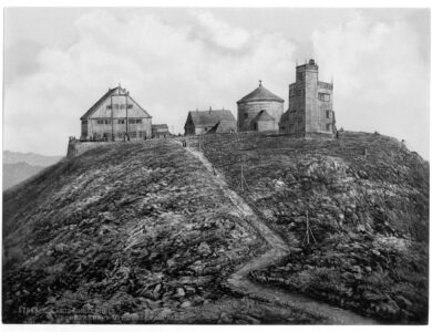 Vintage: Historic B&W photos of the Riesengebirge, Germany (1890s)