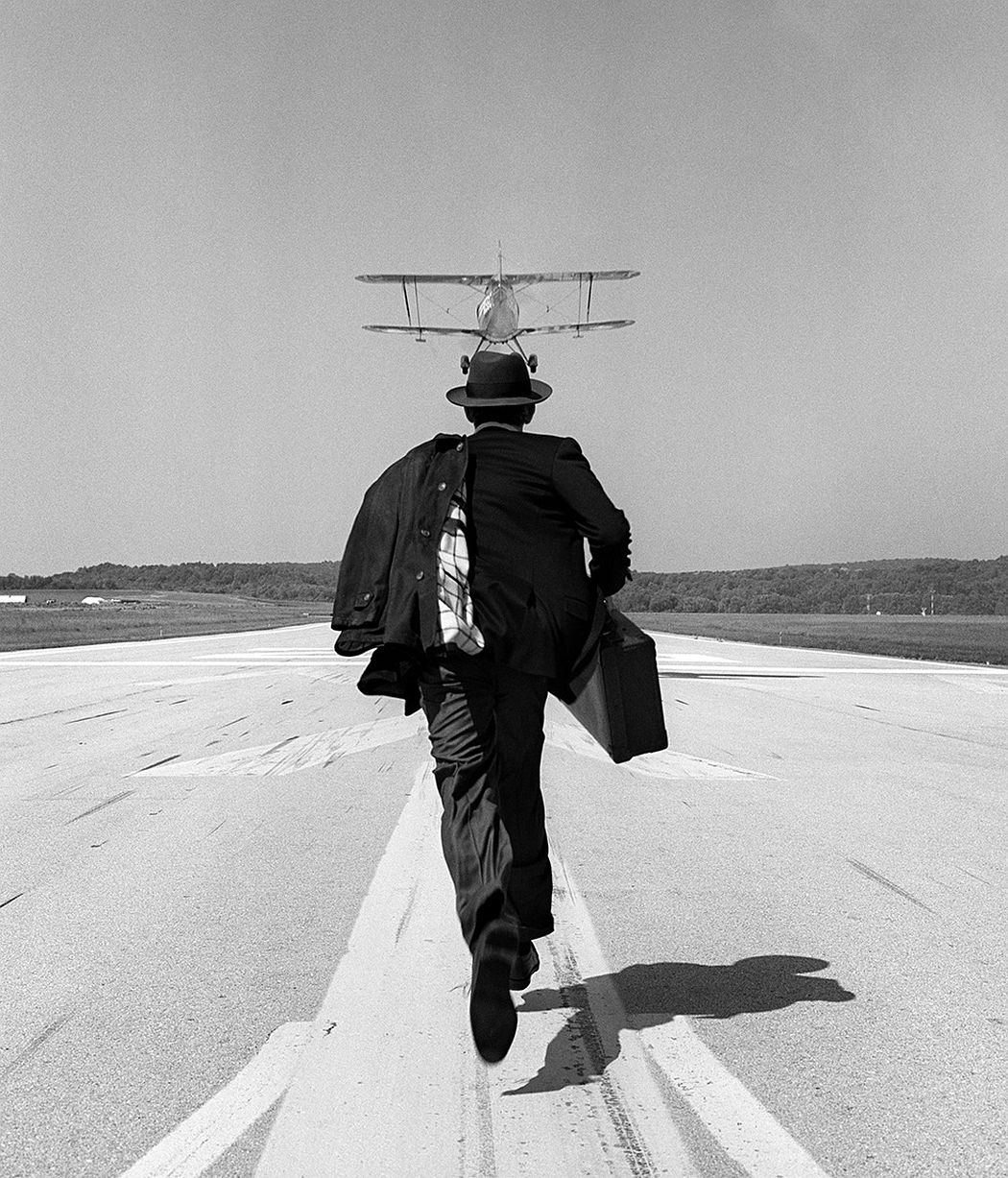 Rodney SmithA.J Chasing airplane, Orange County Airport, NY, 1998
