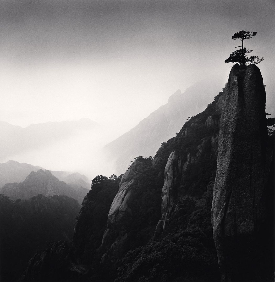 Huangshan Mountains, Study 25, Anhui, China, 2009, Silver Gelatine Print, 20 x 19,5 cm