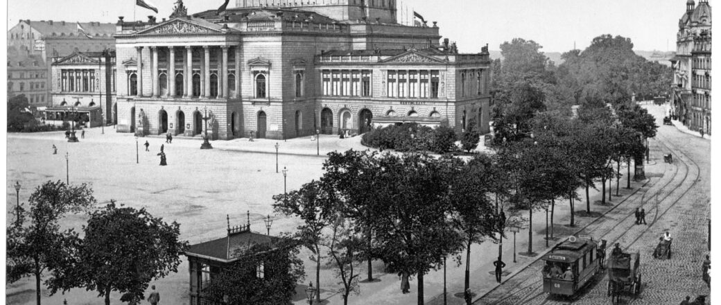 Vintage: Historic B&W photos of Leipzig, Saxony, Germany (1890s)