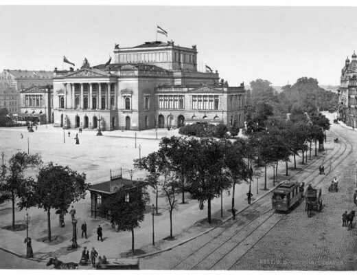 Vintage: Historic B&W photos of Leipzig, Saxony, Germany (1890s)