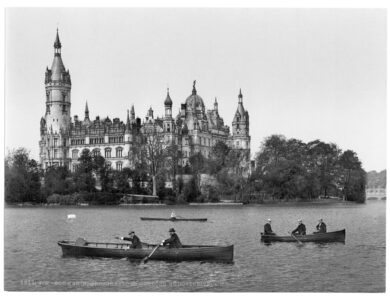 Vintage: Historic B&W photos of Mecklenburg-Schwerin, Germany (1890s)