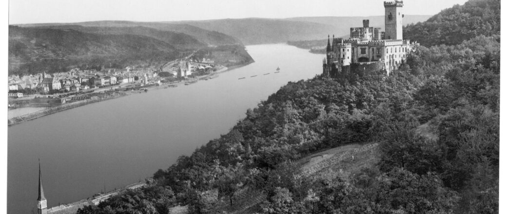 Vintage: Historic B&W photos of the Rhine, Germany (1890s)