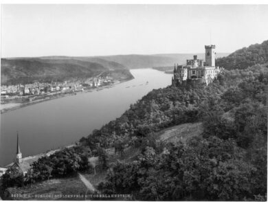 Vintage: Historic B&W photos of the Rhine, Germany (1890s)