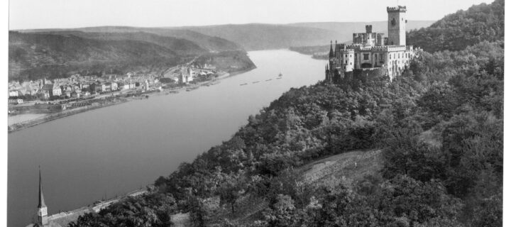 Vintage: Historic B&W photos of the Rhine, Germany (1890s)