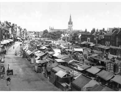 Vintage: Historic B&W Photos of Victorian-era Yarmouth, England