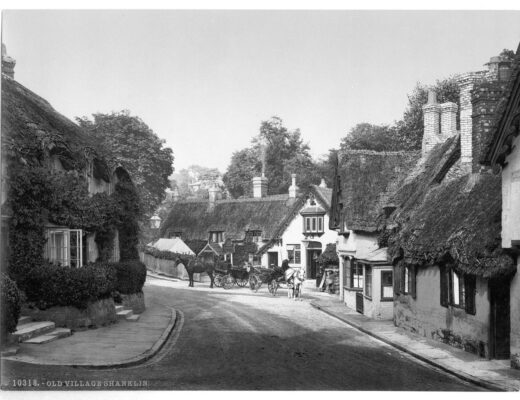 Vintage: Historic B&W Photos of Victorian-era Isle of Wight, England