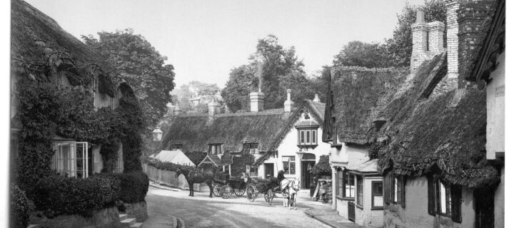 Vintage: Historic B&W Photos of Victorian-era Isle of Wight, England