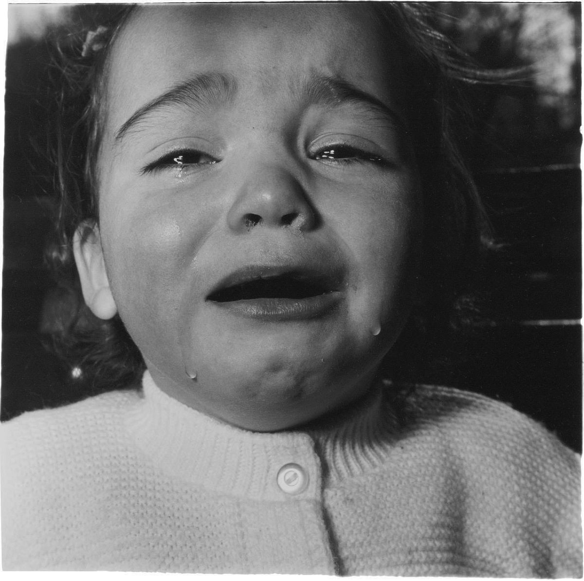 Diane ArbusA child crying, N.J. 1967
© The Estate of Diane Arbus, Collection Maja Hoffmann/LUMA Foundation