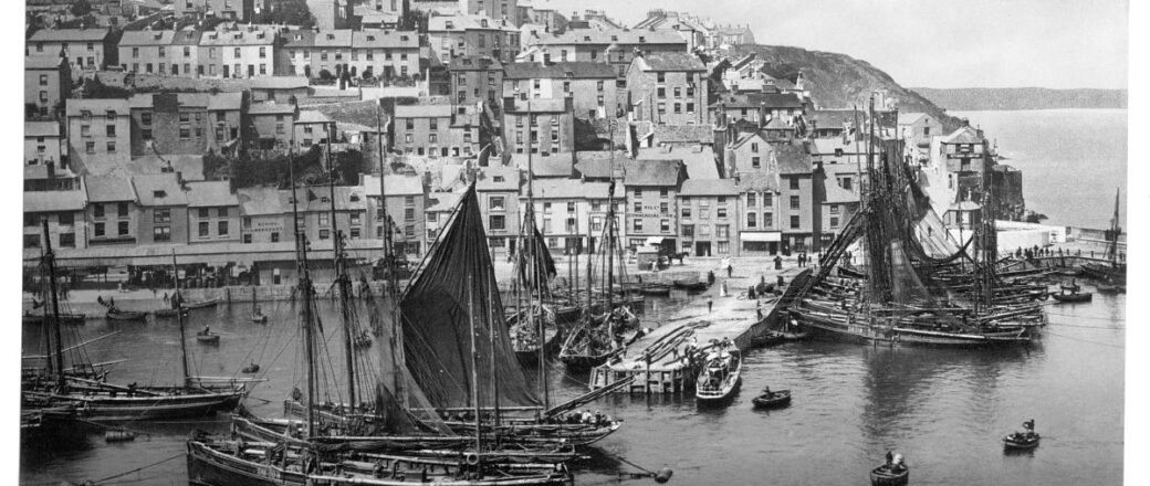 Victorian Coastal Life: Brixham & Broadstairs in Black and White