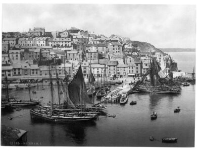 Victorian Coastal Life: Brixham & Broadstairs in Black and White