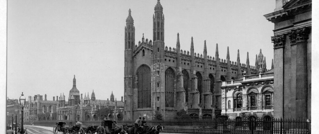 Vintage: Historic B&W Photos of Victorian-era Cambridge, England