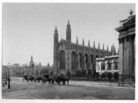 Vintage: Historic B&W Photos of Victorian-era Cambridge, England