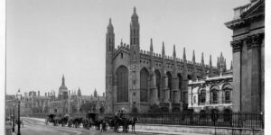Vintage: Historic B&W Photos of Victorian-era Cambridge, England