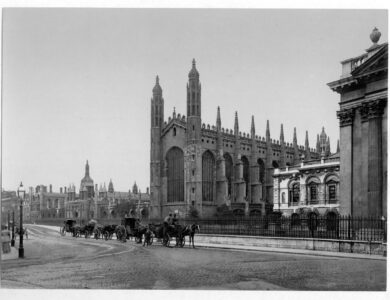 Vintage: Historic B&W Photos of Victorian-era Cambridge, England